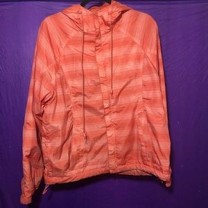 Orange Windbreaker